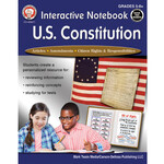CARSON DELLOSA PUBLISHING CO Interactive Notebook: U.S. Constitution Resource Book Grade 5-12 Paperback