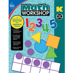 CARSON DELLOSA PUBLISHING CO Math Workshop Resource Book Grade K