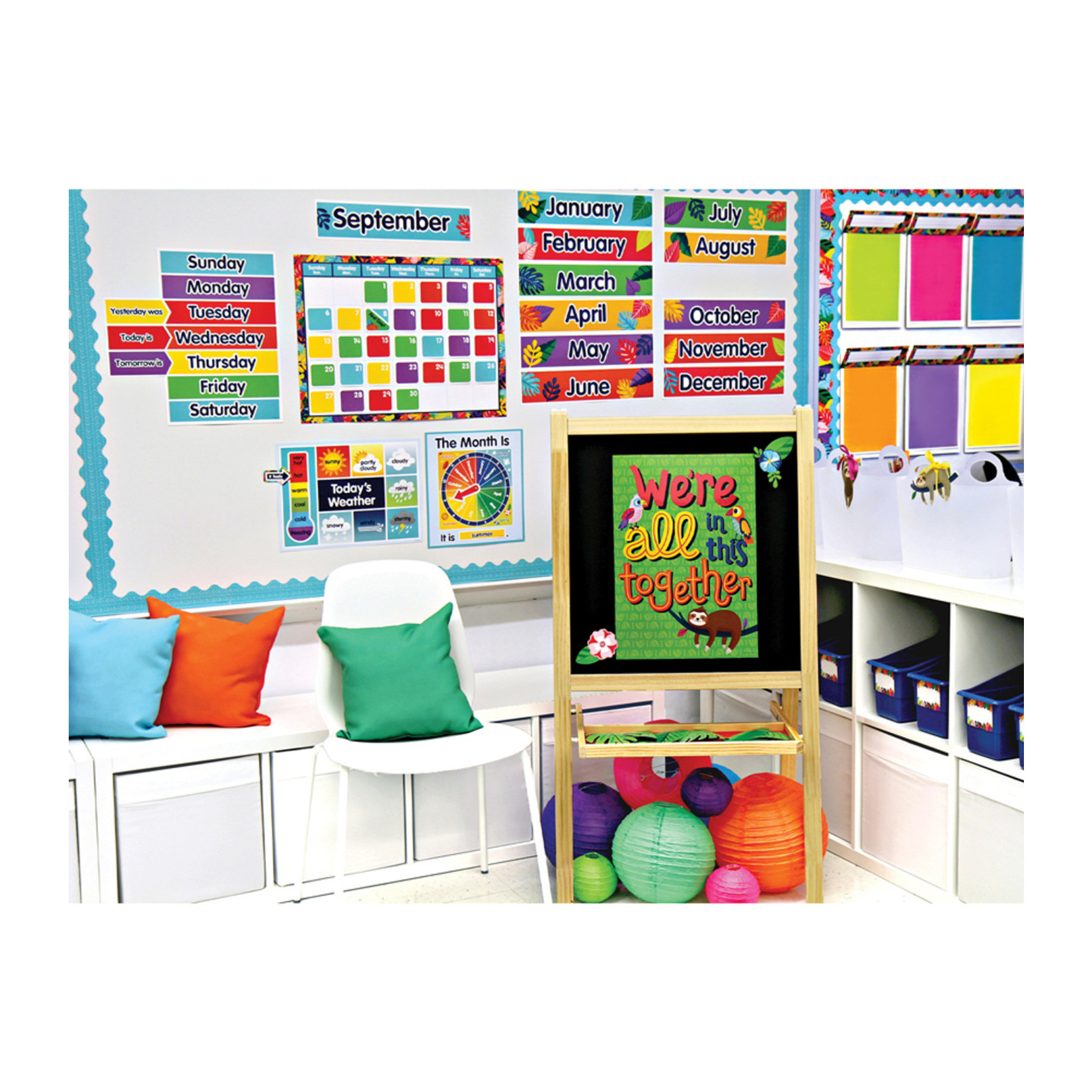 CARSON DELLOSA PUBLISHING CO CLM One World We're All in This Together Poster