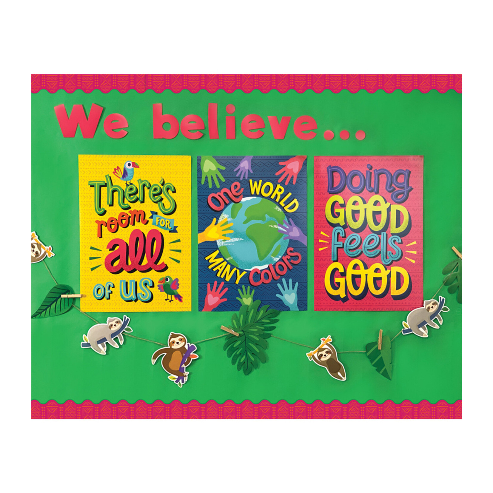 CARSON DELLOSA PUBLISHING CO CLM There's Room for All of Us Poster