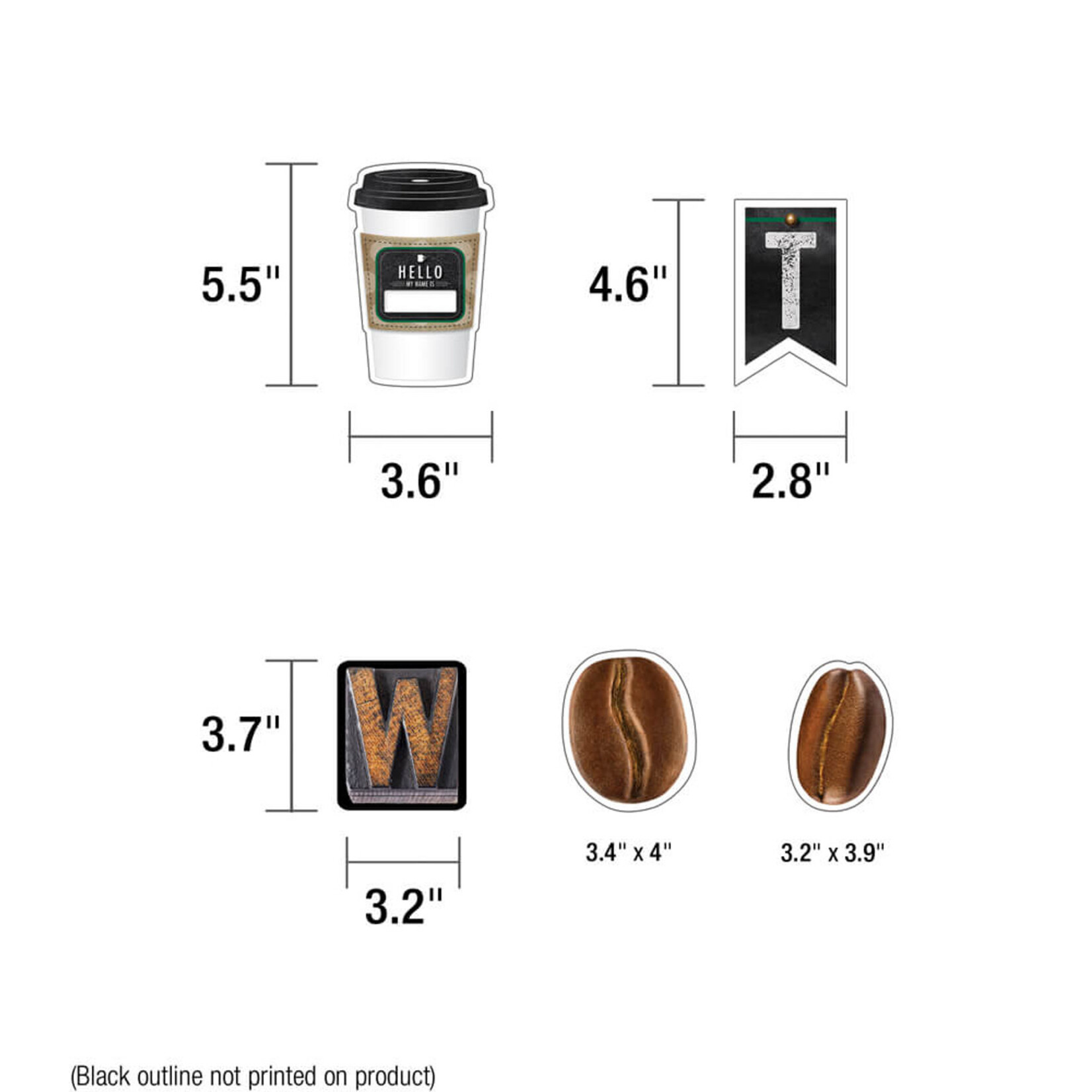 CARSON DELLOSA PUBLISHING CO This Brew Is the Perfect Blend Bulletin Board Set