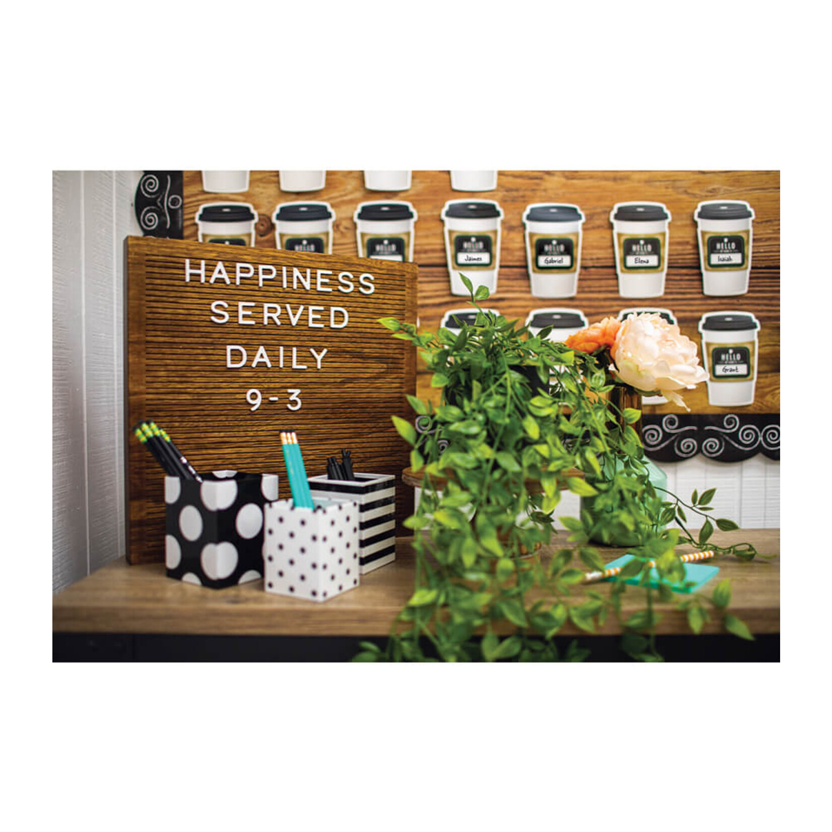 CARSON DELLOSA PUBLISHING CO This Brew Is the Perfect Blend Bulletin Board Set