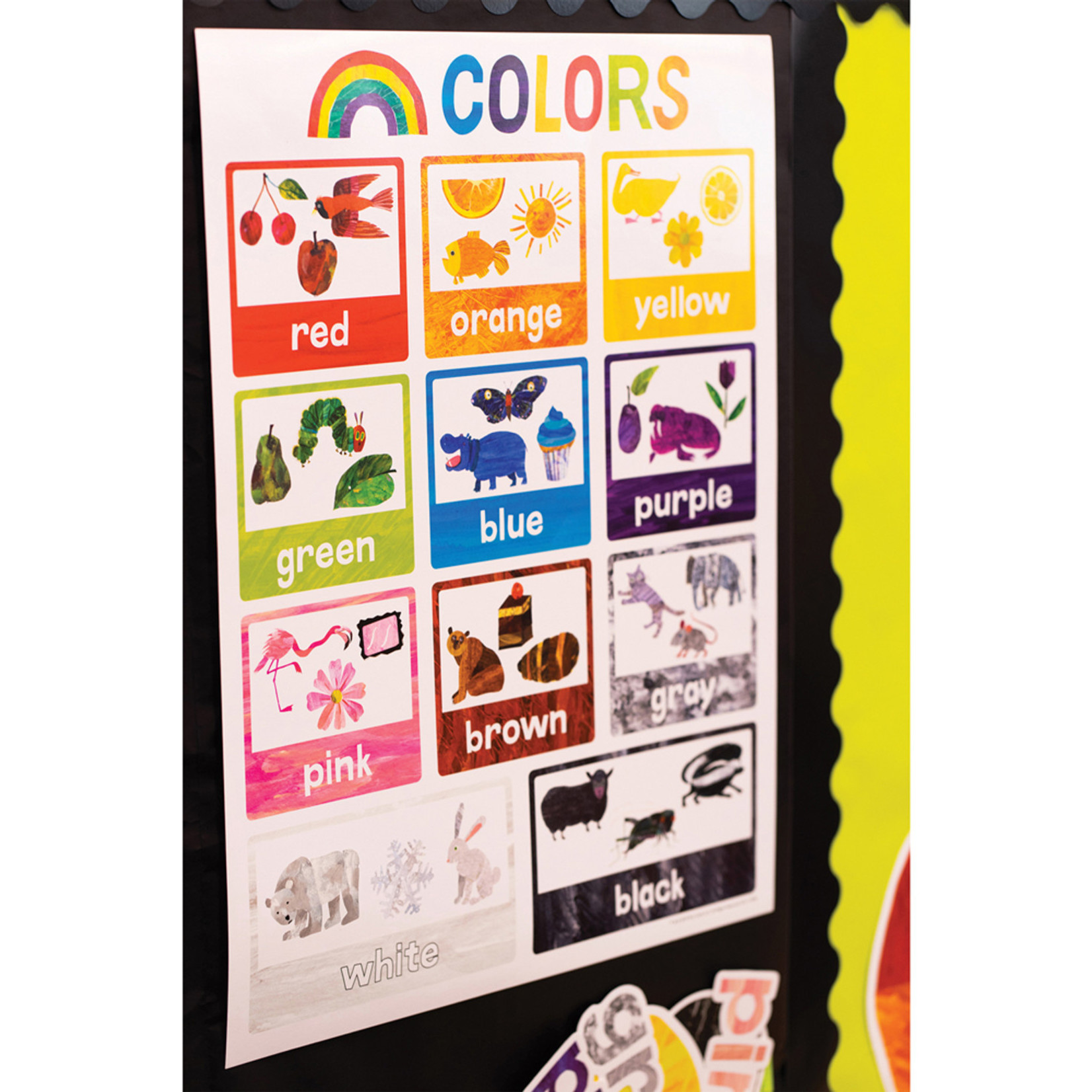 CARSON DELLOSA PUBLISHING CO World of Eric Carle™ Colors Chart Grade PK-2