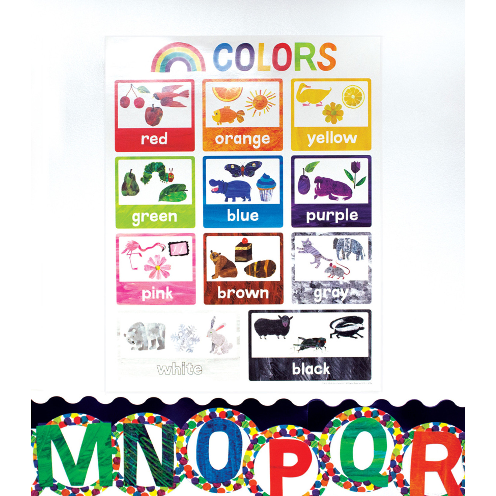 CARSON DELLOSA PUBLISHING CO World of Eric Carle™ Colors Chart Grade PK-2