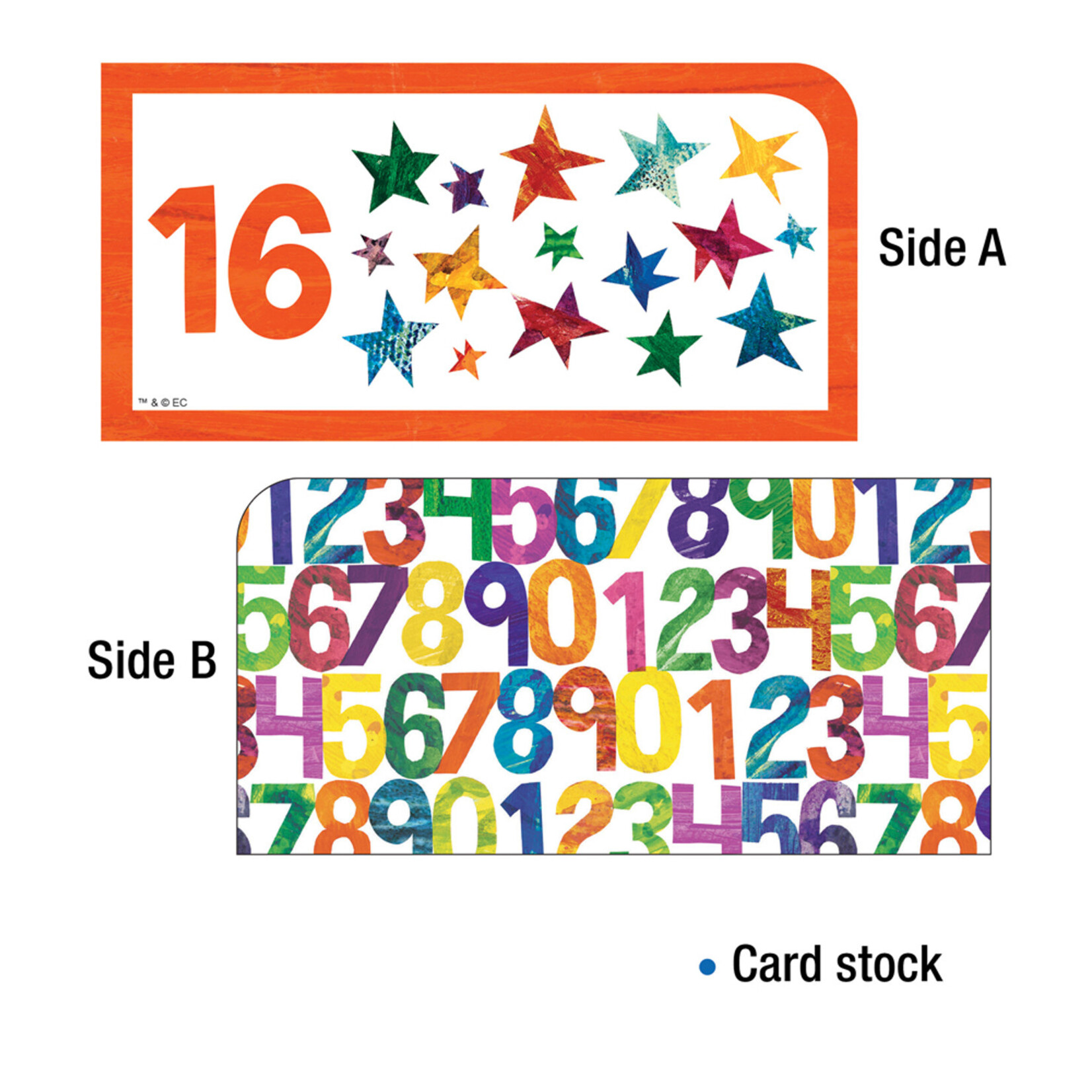 CARSON DELLOSA PUBLISHING CO World of Eric Carle™ 123s Flash Cards Grade PK-1