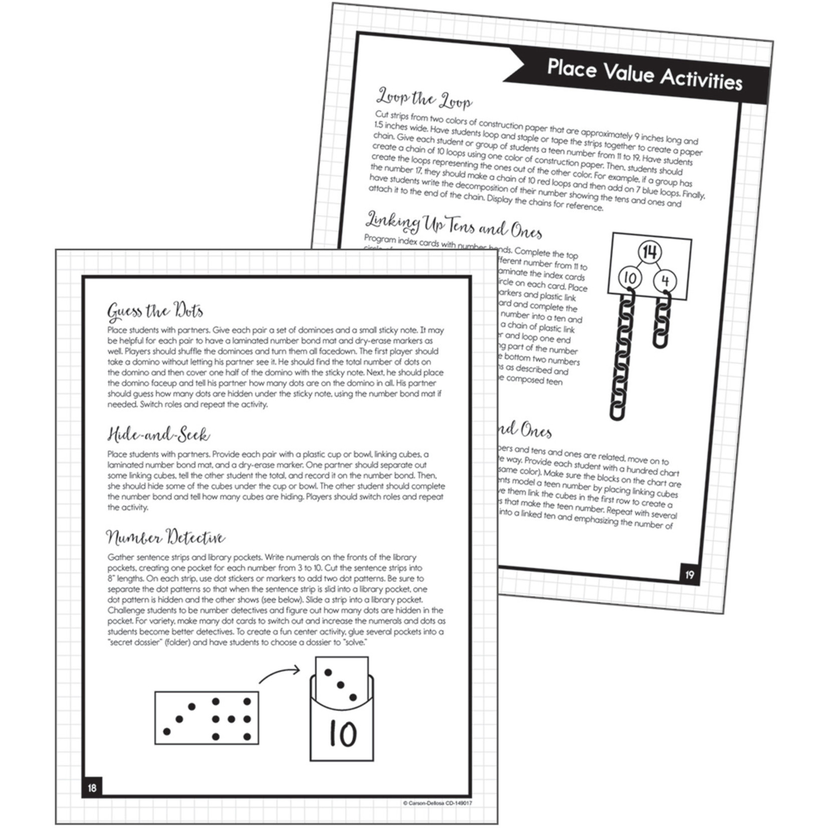 CARSON DELLOSA PUBLISHING CO Train Your Brain: Number Sense Level 2 Classroom Kit Grade K-2