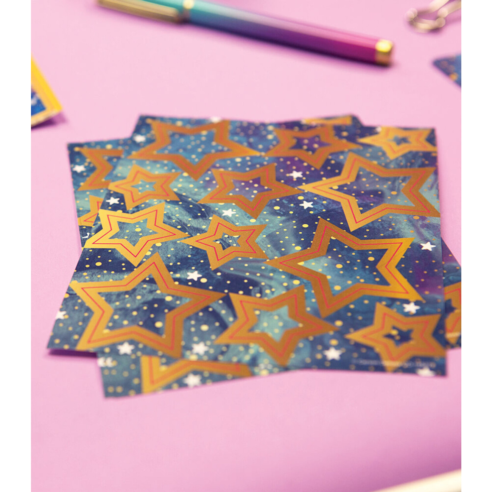 CARSON DELLOSA PUBLISHING CO Galaxy Shape Stickers