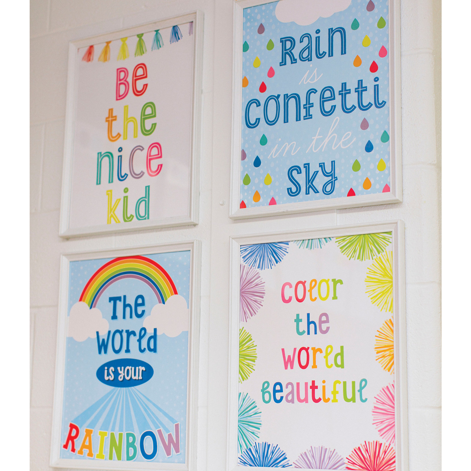 CARSON DELLOSA PUBLISHING CO School Girl: Rain Is Confetti in the Sky Poster