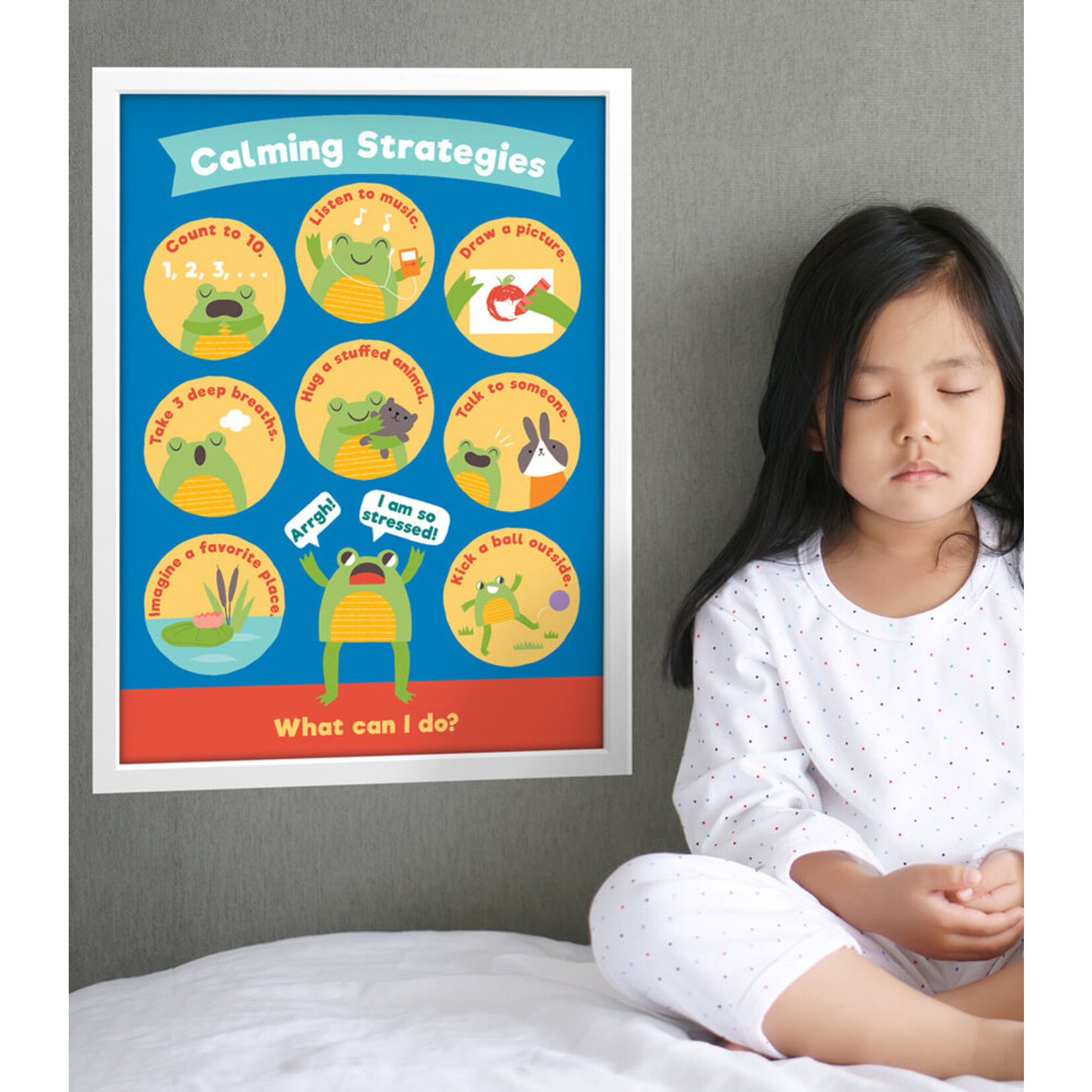 CARSON DELLOSA PUBLISHING CO Calming Strategies Chart Set