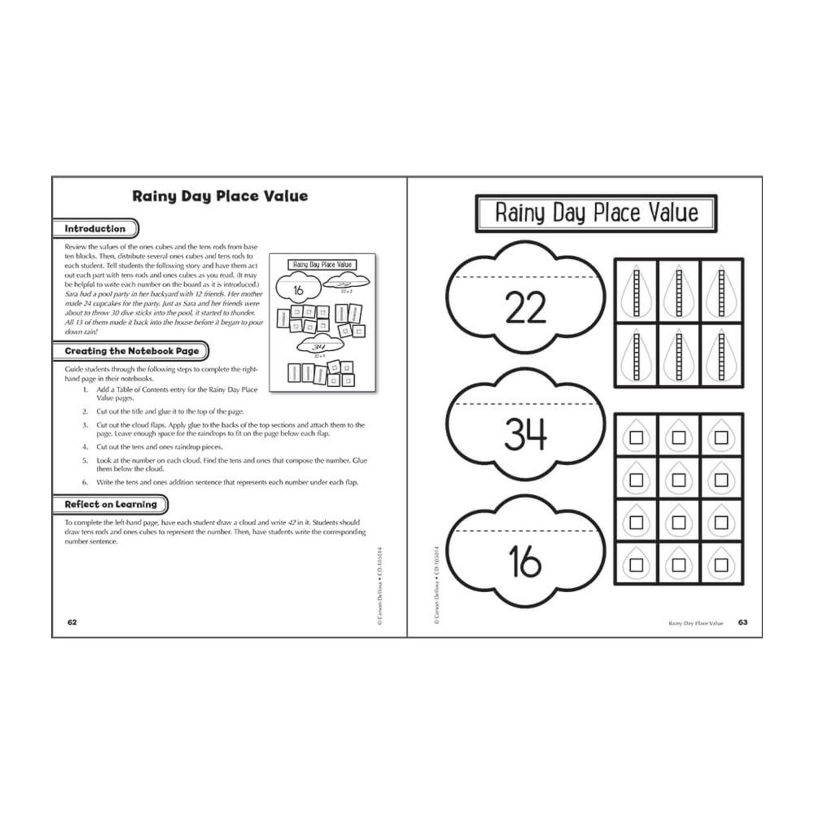 CARSON DELLOSA PUBLISHING CO Interactive Notebooks: Seasonal Resource Book Grade 1 Paperback