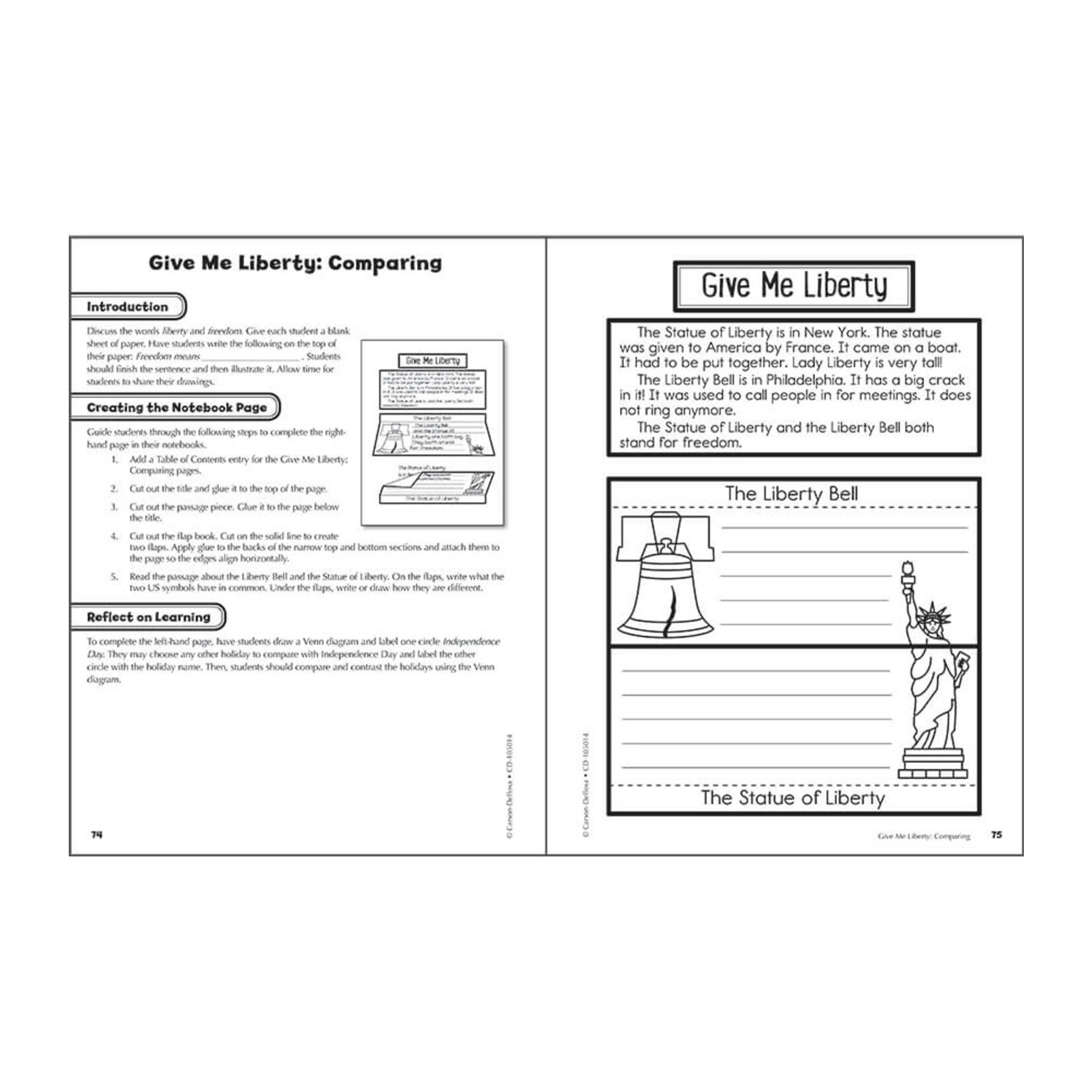 CARSON DELLOSA PUBLISHING CO Interactive Notebooks: Seasonal Resource Book Grade 1 Paperback