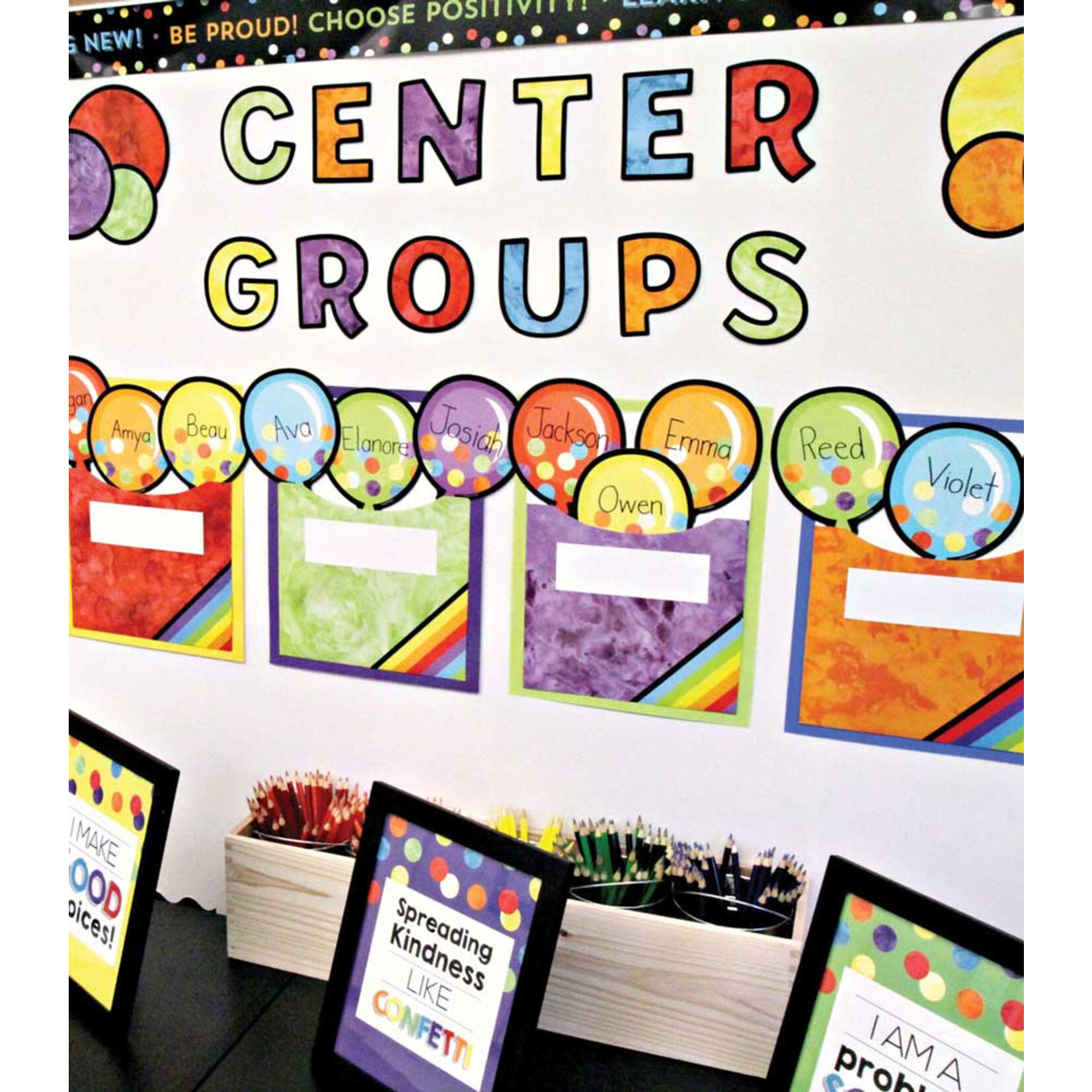 CARSON DELLOSA PUBLISHING CO Celebrate Learning Extra Large Library Pockets
