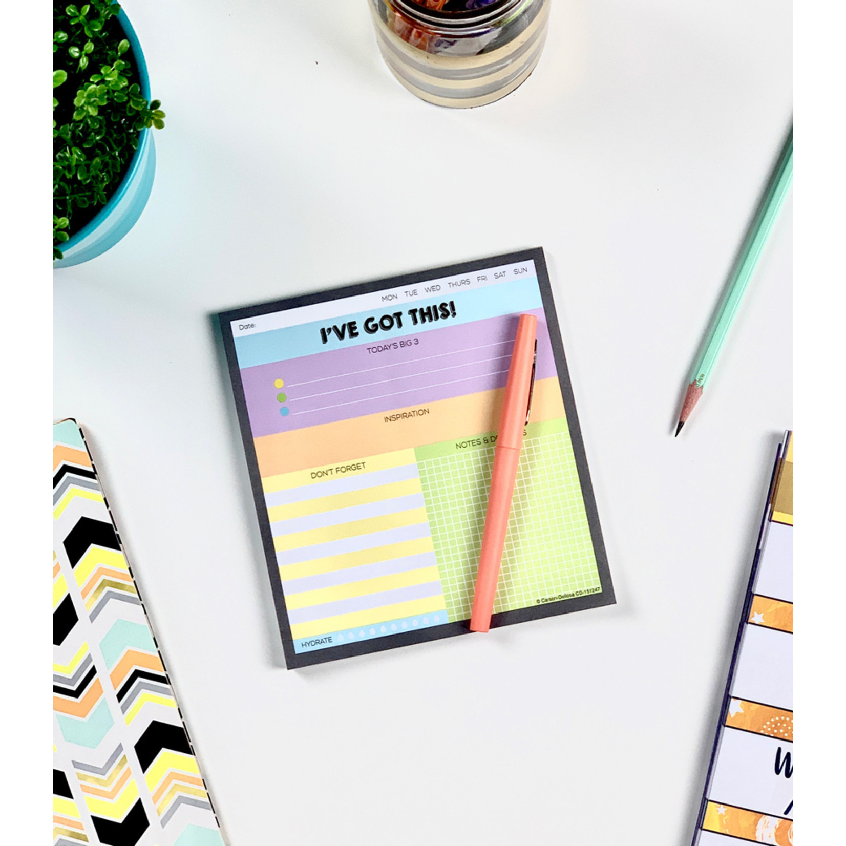 CARSON DELLOSA PUBLISHING CO I've Got This! Notepad