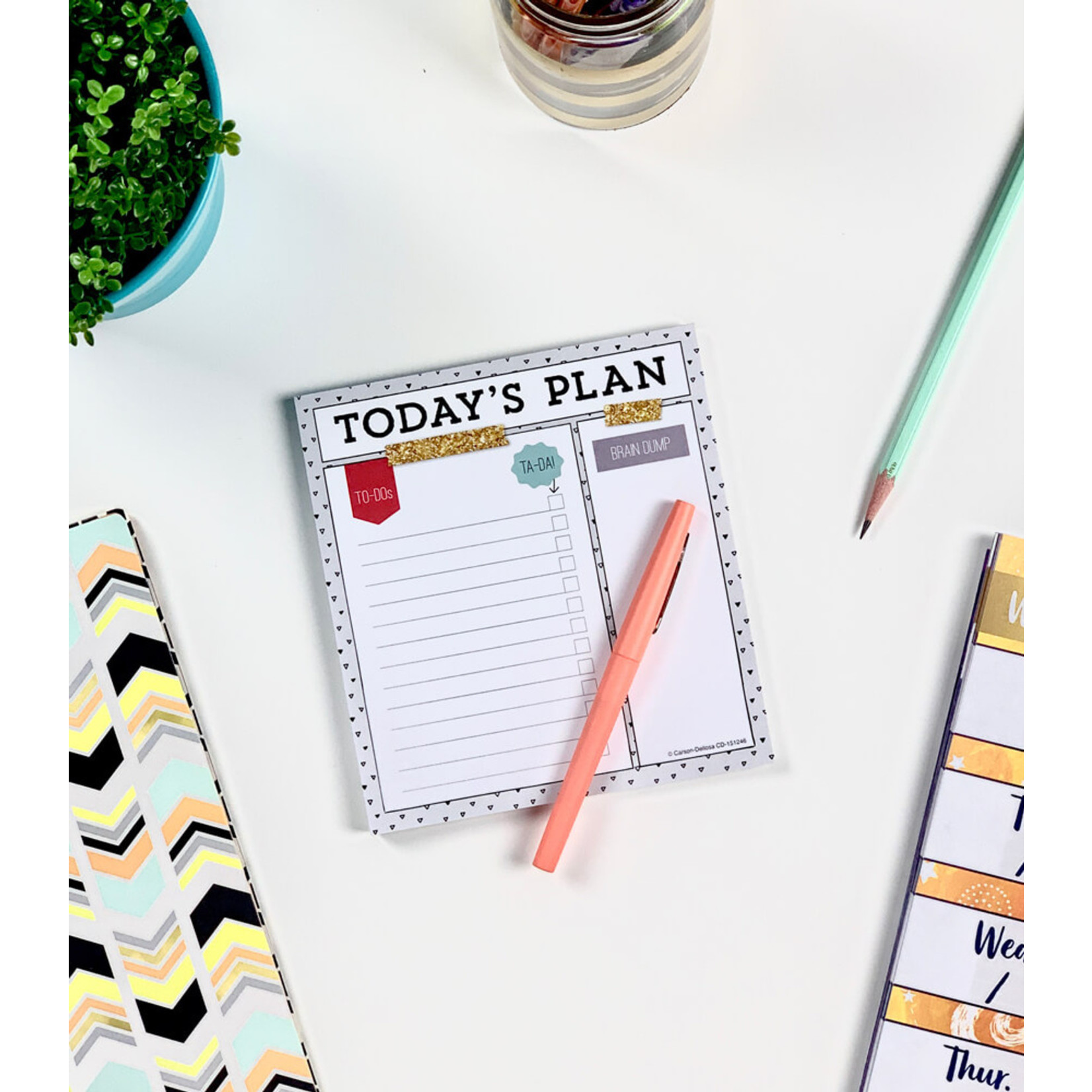 CARSON DELLOSA PUBLISHING CO Today's Plan Notepad