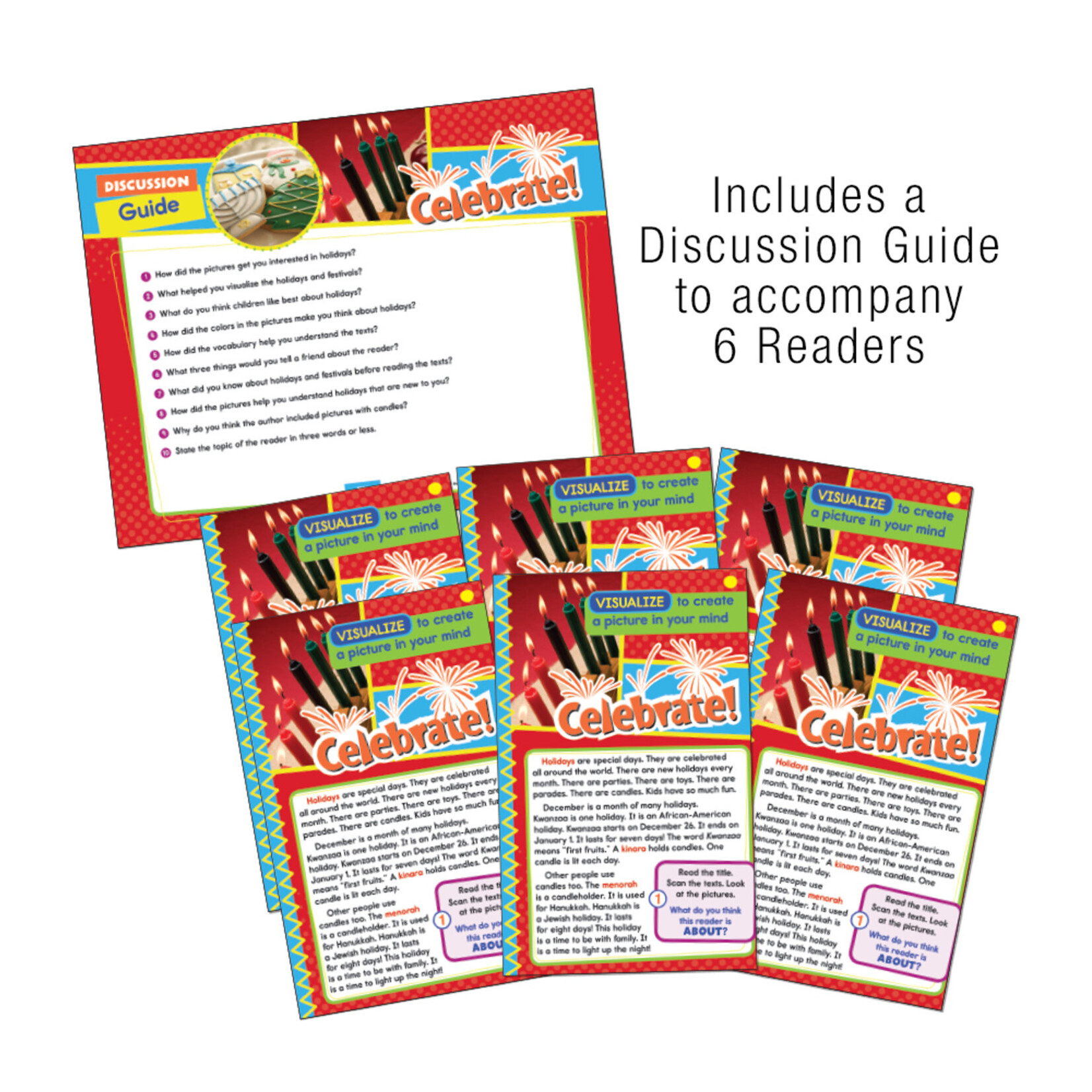 CARSON DELLOSA PUBLISHING CO Guided Reading: Visualize Resource Book Grade 1-2
