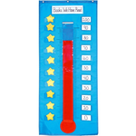 CARSON DELLOSA PUBLISHING CO Thermometer/Goal Gauge Pocket Chart