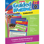 CARSON DELLOSA PUBLISHING CO Guided Reading: Summarize Resource Book Grade 5-6