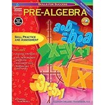 CARSON DELLOSA PUBLISHING CO Pre-Algebra Resource Book Grade 6-8