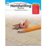 CARSON DELLOSA PUBLISHING CO Comprehensive Handwriting Practice: Traditional Cursive Resource Book Grade 2-5