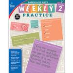 CARSON DELLOSA PUBLISHING CO Weekly Practice: Language Arts Workbook Grade 2