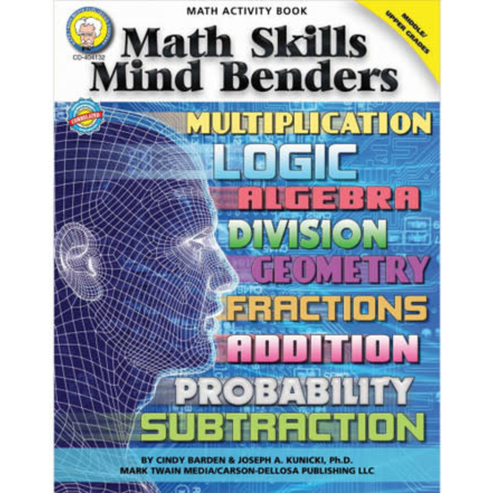 CARSON DELLOSA PUBLISHING CO Math Skills Mind Benders Resource Book Grade 6-12