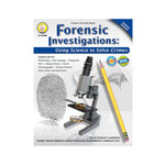 CARSON DELLOSA PUBLISHING CO Forensic Investigations Resource Book Grade 6-8