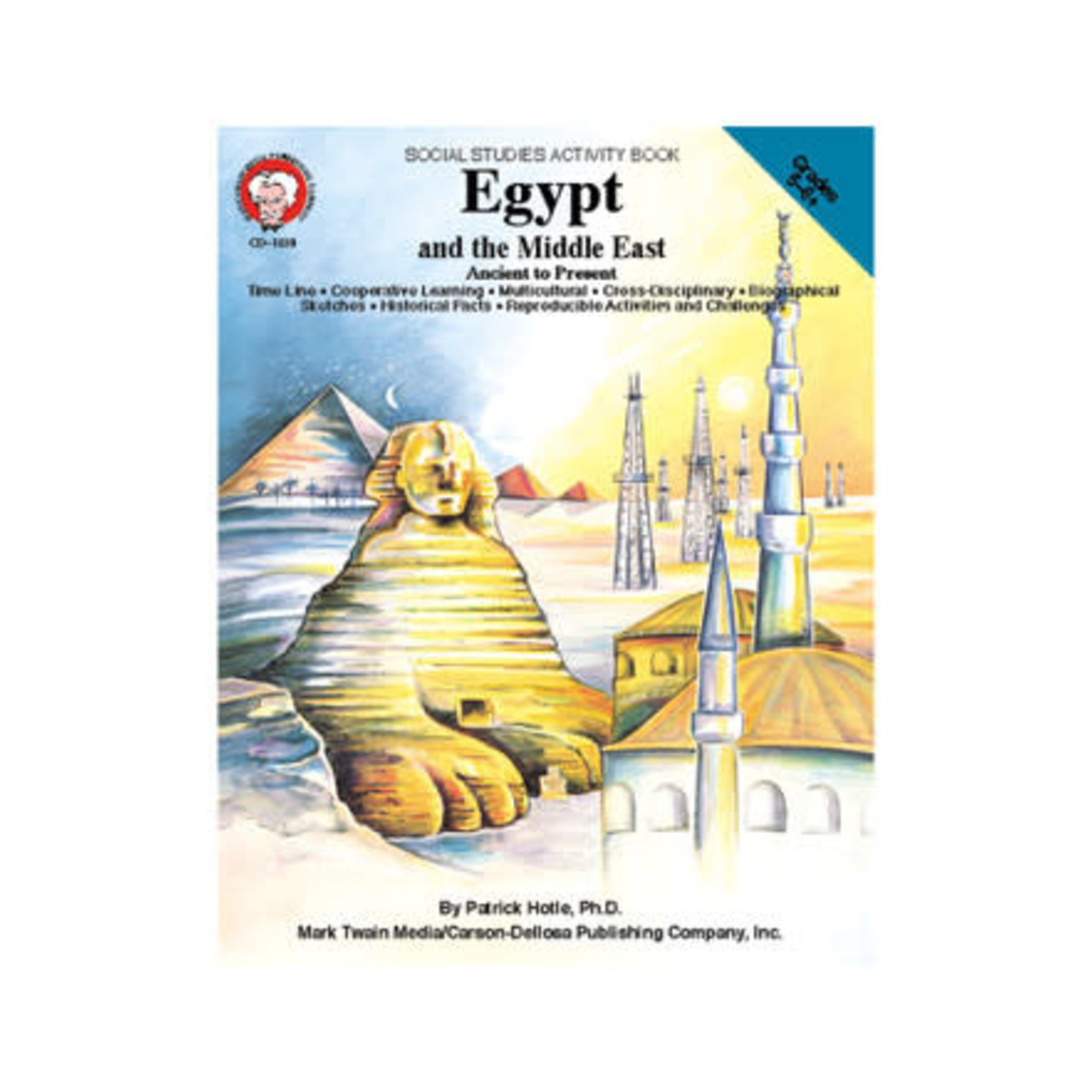 CARSON DELLOSA PUBLISHING CO Ancient to Present Egypt and the Middle East Resource Book Grade 5-8