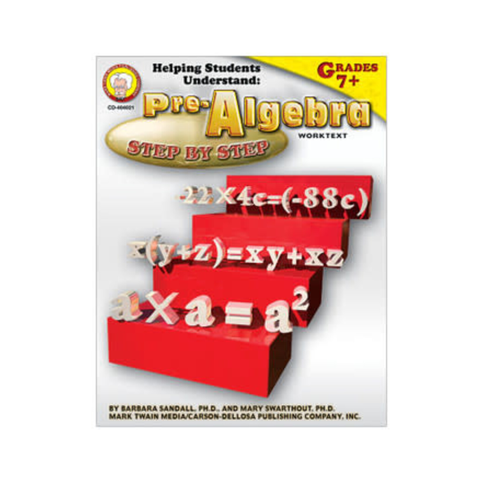 CARSON DELLOSA PUBLISHING CO Helping Students Understand Pre-Algebra Resource Book Grade 7-12