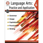 CARSON DELLOSA PUBLISHING CO Language Arts: Practice and Application Resource Book Grade 6