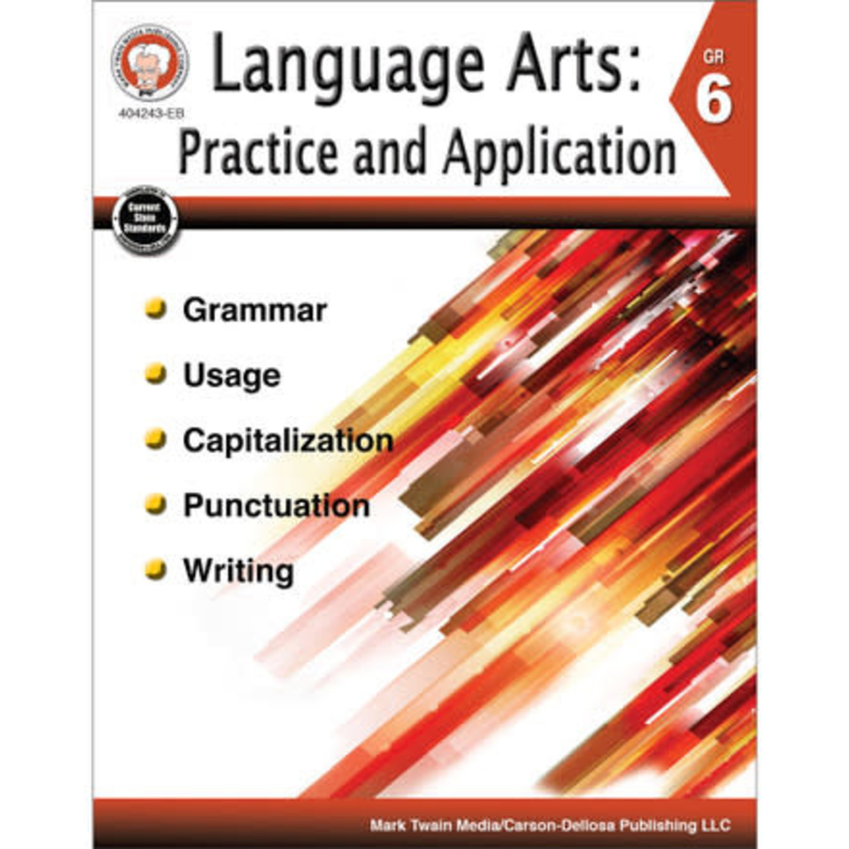 CARSON DELLOSA PUBLISHING CO Language Arts: Practice and Application Resource Book Grade 6