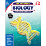 CARSON DELLOSA PUBLISHING CO The 100+ Series: Biology Workbook Grade 6-12