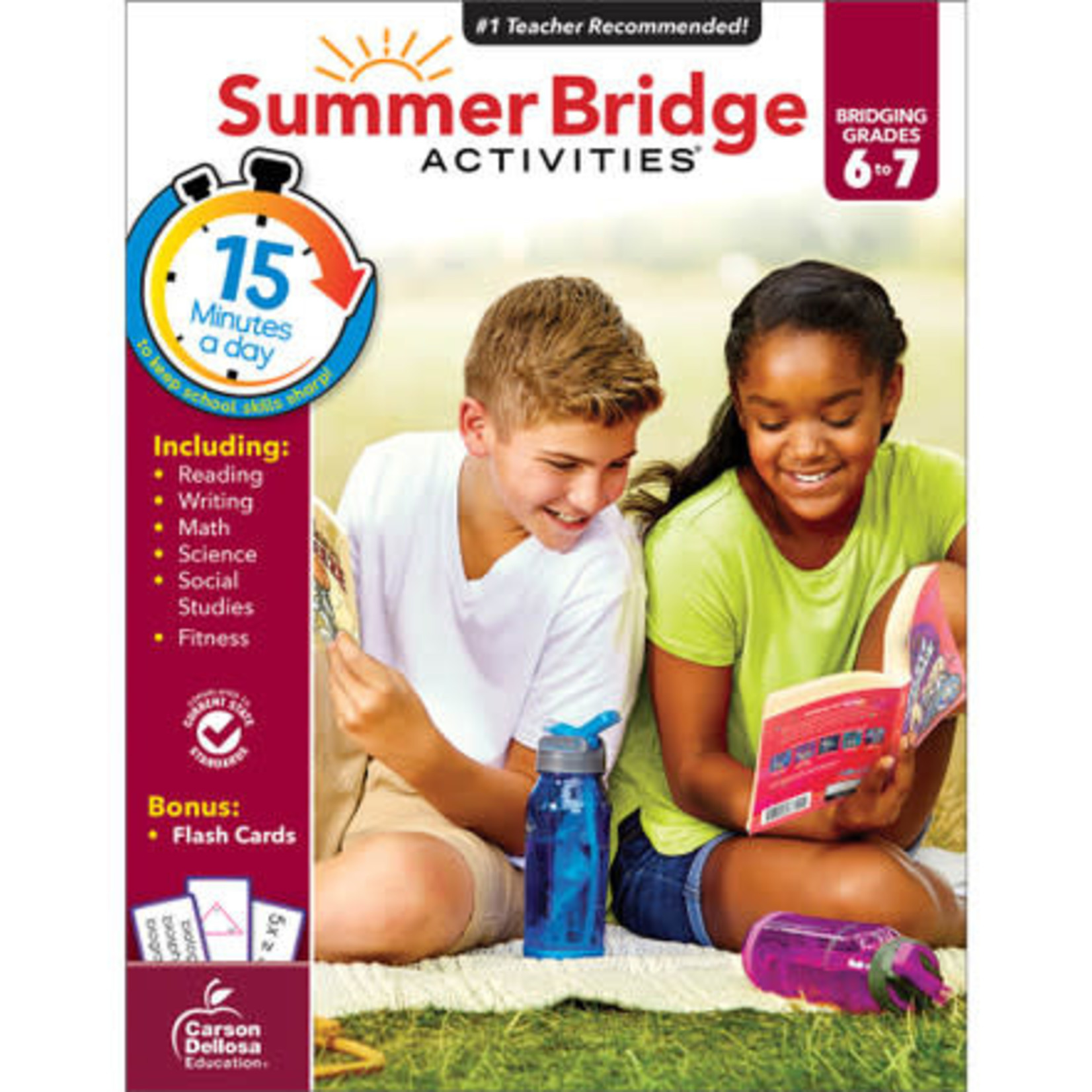 CARSON DELLOSA PUBLISHING CO Summer Bridge Activities® Workbook Grade 6-7