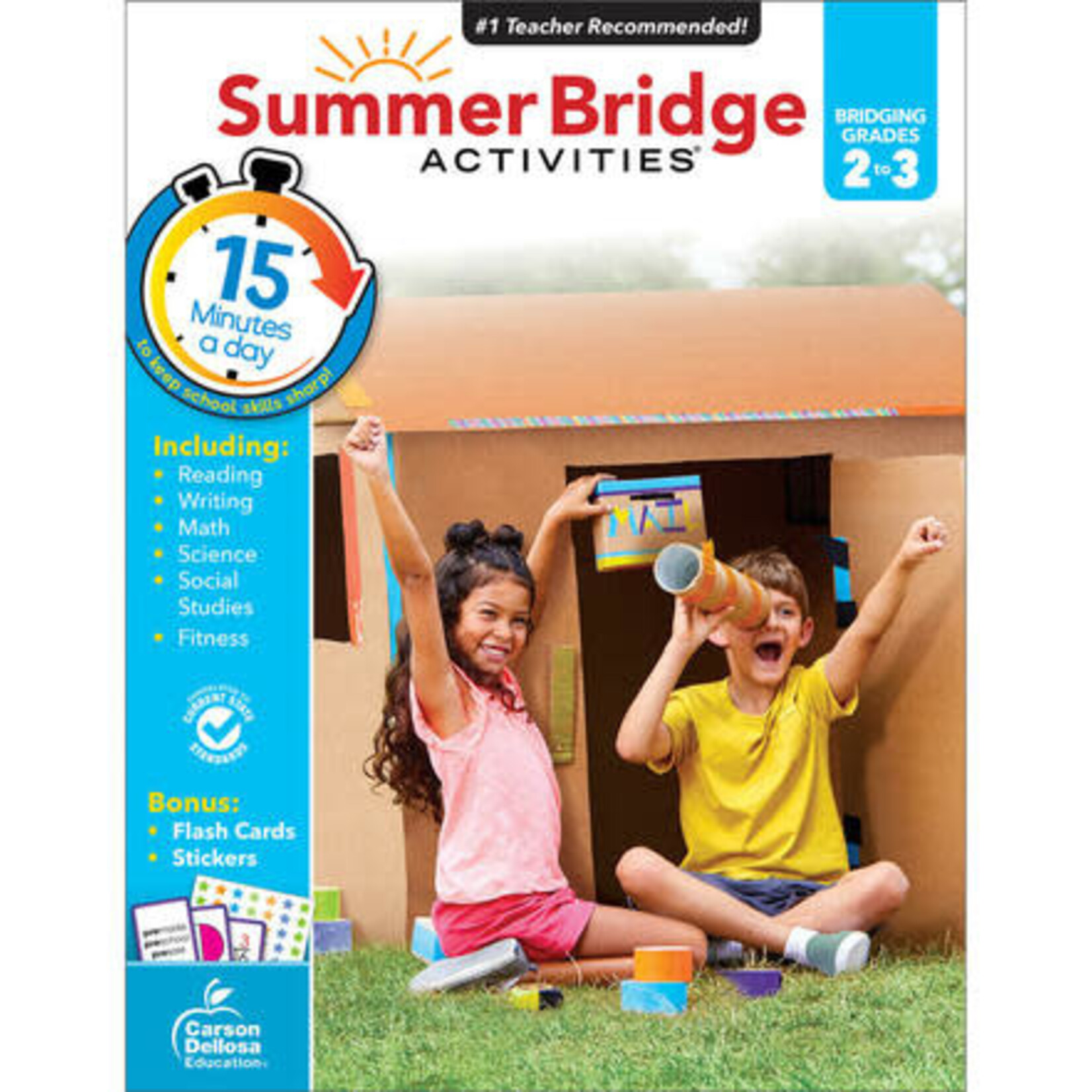 CARSON DELLOSA PUBLISHING CO Summer Bridge Activities® Workbook Grade 2-3