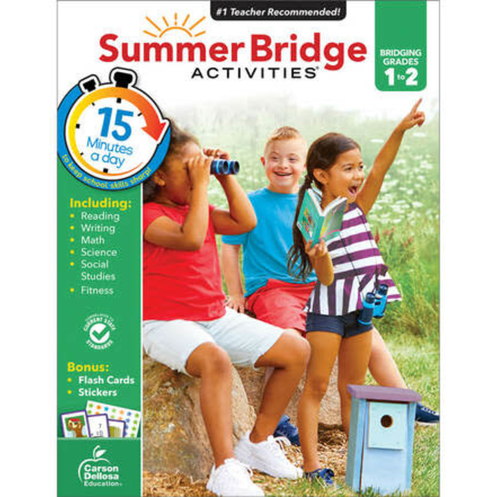 CARSON DELLOSA PUBLISHING CO Summer Bridge Activities® Workbook Grade 1-2