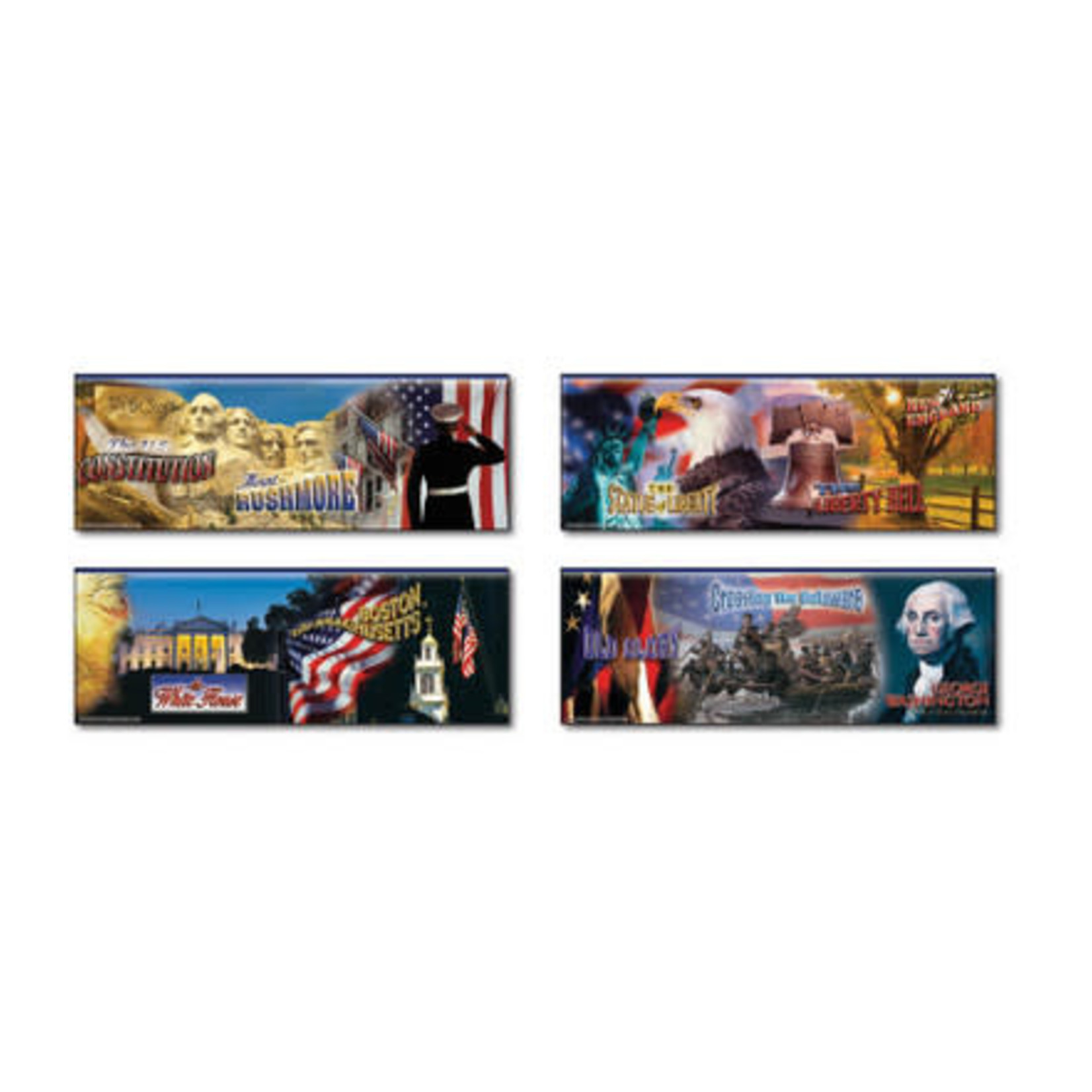 CARSON DELLOSA PUBLISHING CO Patriotic Topper Bulletin Board Set Grade 4-8