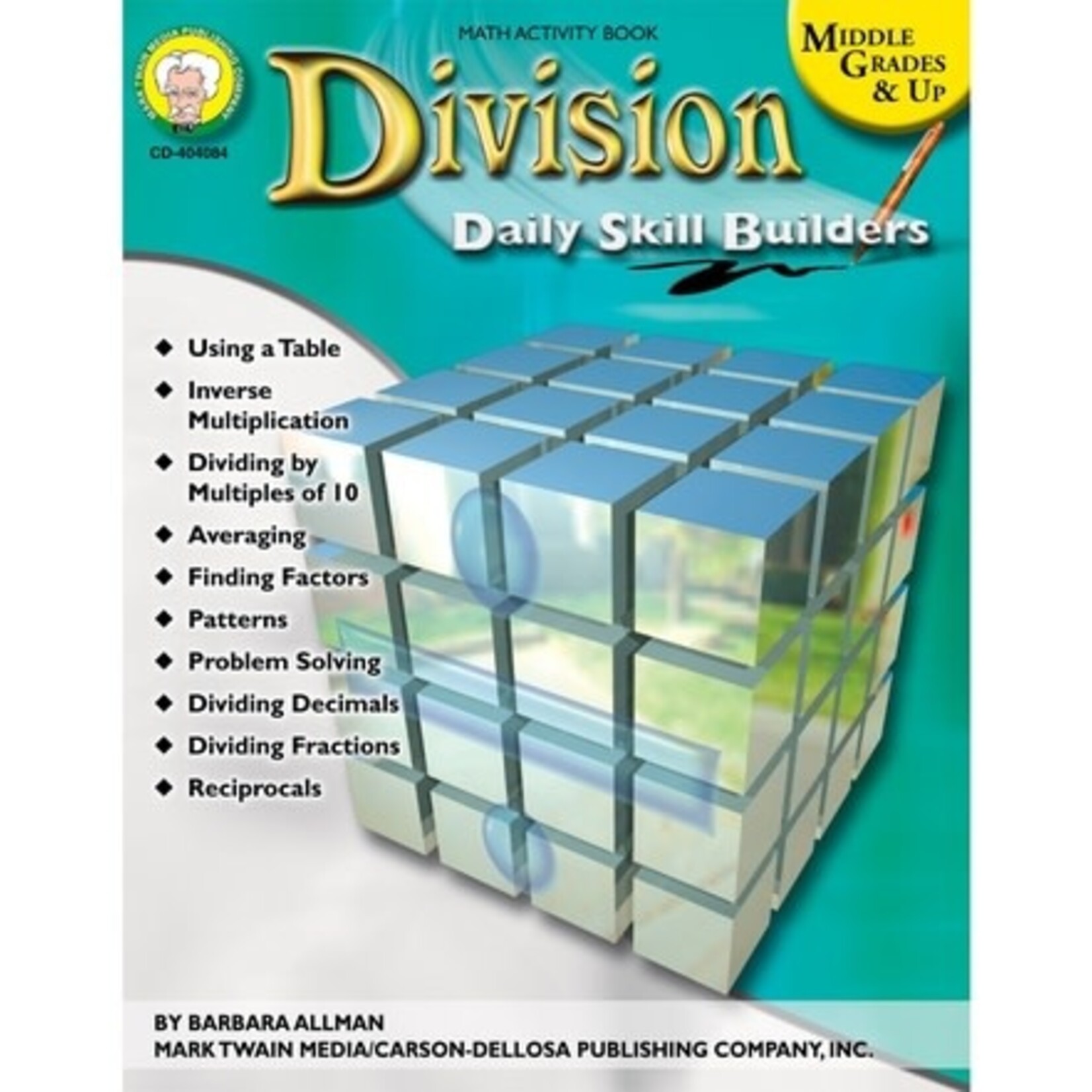 CARSON DELLOSA PUBLISHING CO Division Resource Book Grade 6-12