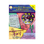 CARSON DELLOSA PUBLISHING CO Fractions, Decimals, & Percentages Resource Book Grade 5-12