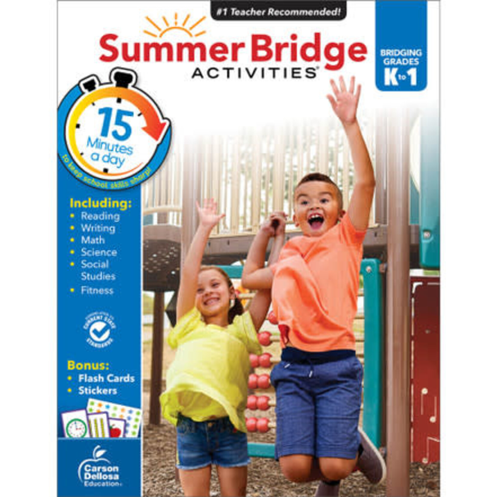 CARSON DELLOSA PUBLISHING CO Summer Bridge Activities® Workbook Grade K-1