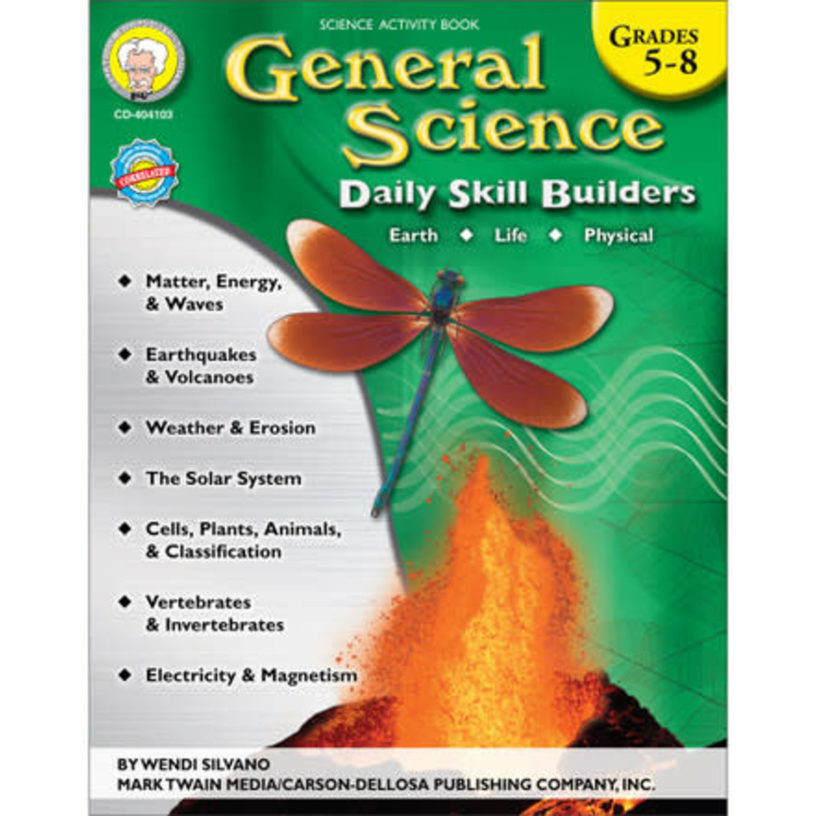 CARSON DELLOSA PUBLISHING CO Daily Skill Builders General Science Resource Book Grade 5-8