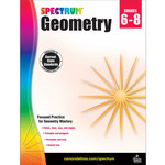 CARSON DELLOSA PUBLISHING CO Spectrum Geometry Workbook Grade 6-8
