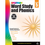 CARSON DELLOSA PUBLISHING CO Spectrum Word Study and Phonics Workbook Grade 5