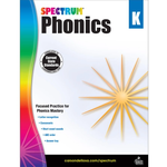 CARSON DELLOSA PUBLISHING CO Spectrum Phonics Workbook Grade K