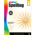 CARSON DELLOSA PUBLISHING CO Spectrum Spelling Workbook Grade 4