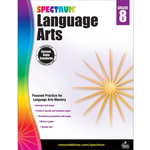 CARSON DELLOSA PUBLISHING CO Spectrum Language Arts Workbook Grade 8