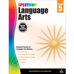 CARSON DELLOSA PUBLISHING CO Spectrum Language Arts Workbook Grade 5