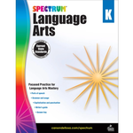 CARSON DELLOSA PUBLISHING CO Spectrum Language Arts Workbook Grade K