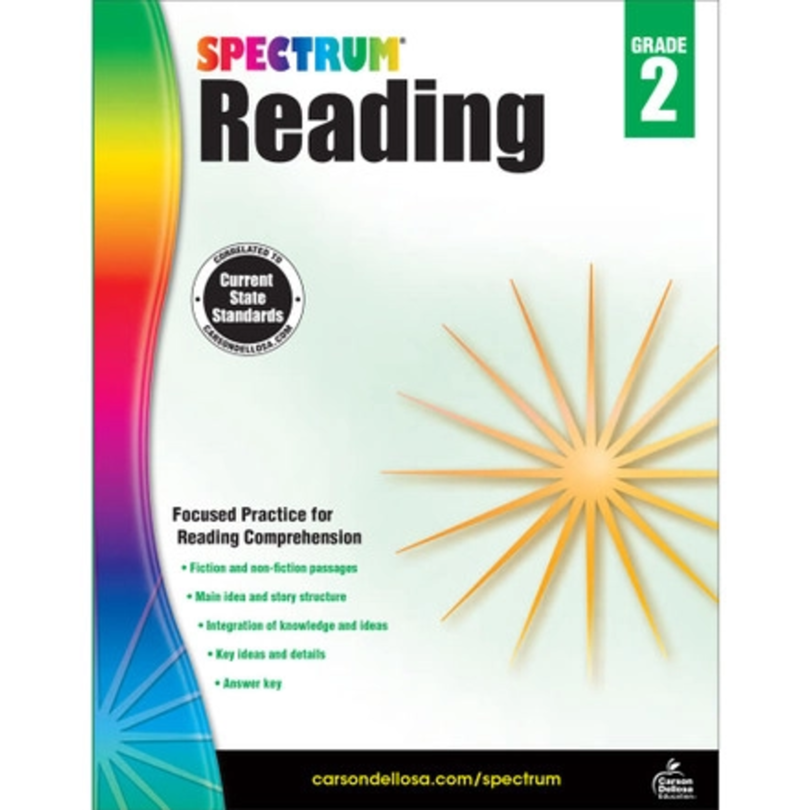 CARSON DELLOSA PUBLISHING CO Spectrum Reading Workbook Grade 2