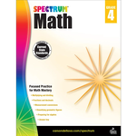 CARSON DELLOSA PUBLISHING CO Spectrum Math Workbook Grade 4
