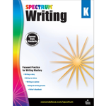 CARSON DELLOSA PUBLISHING CO Spectrum Writing Workbook Grade K