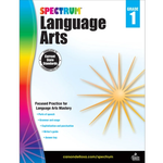 CARSON DELLOSA PUBLISHING CO Spectrum Language Arts Workbook Grade 1